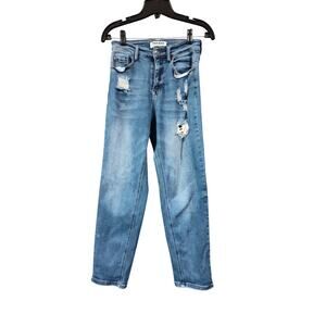 WAX Collection Jeans Distressed Straight 0/24